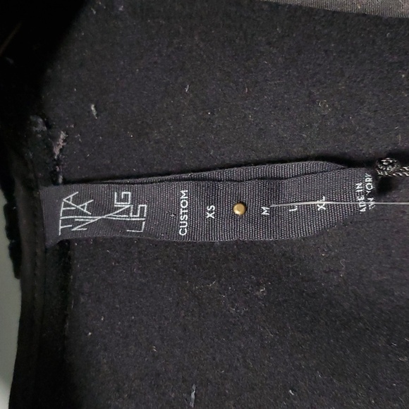 NWT sz S oversized Titania Inglis hooded cape coat - Picture 5 of 6